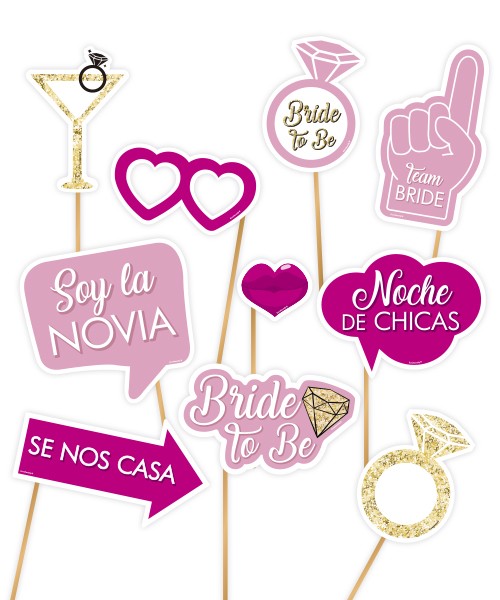 Photo Props Despedida De Soltera Euro Novelty