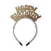 DIADEMA HAPPY BIRTHDAY ORO