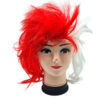 PELUCA PUNK BLANCO/ROJO - Imagen 2