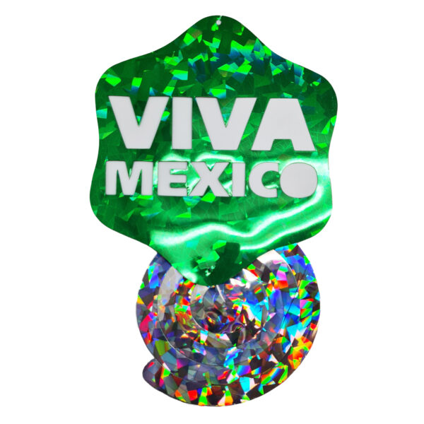 ESPIRALES METALICOS VIVA MEXICO (3) - Imagen 3